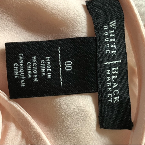 Vintage Light Peach dress size:oo? (3-4) fits more like a Medium - Picture 5 of 8